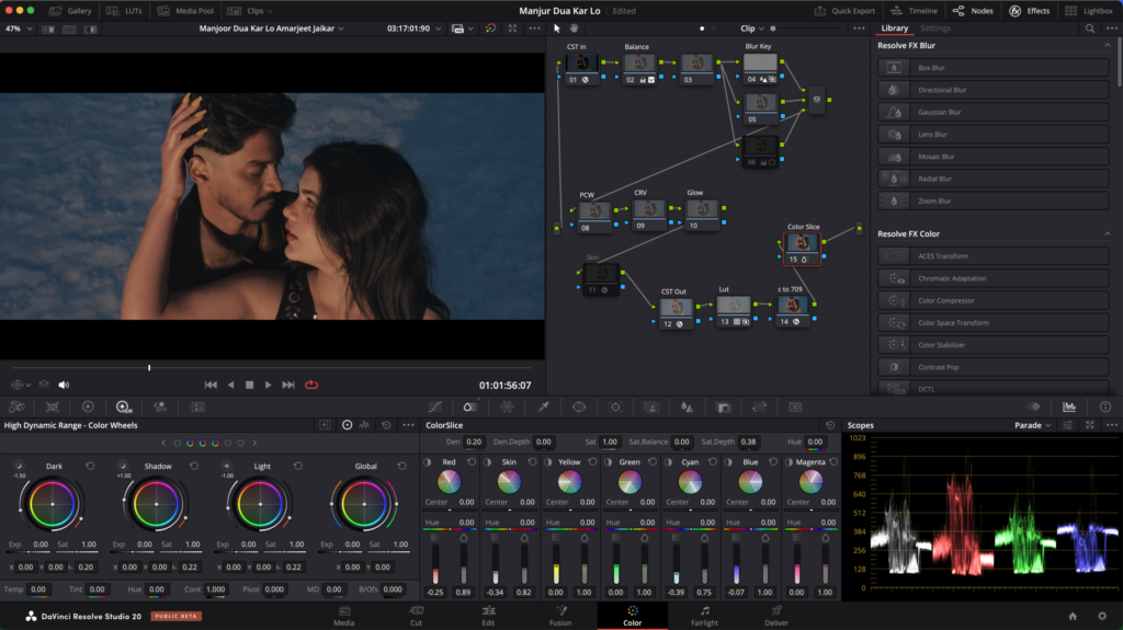 about editing studio at hite films